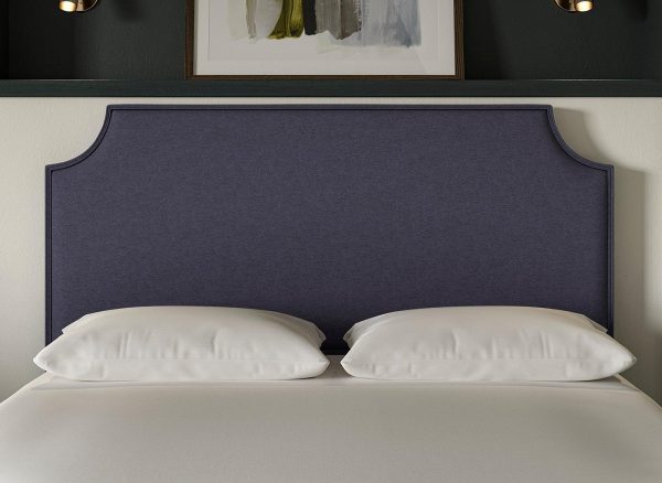 Sealy Tate Headboard  50 King  Blue | Bed Sava