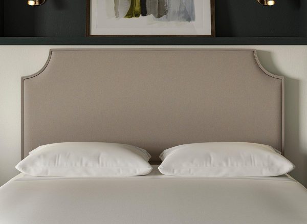 Sealy Tate Headboard  60 Super King  Beige | Bed Sava