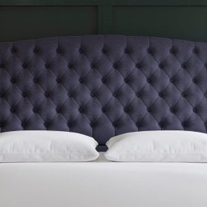 Sealy Pavilion Headboard  60 Super King  Blue | Bed Sava