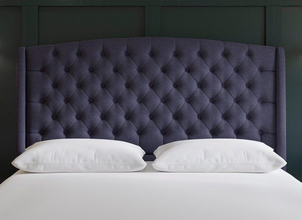 Sealy Pavilion Headboard  50 King  Blue | Bed Sava