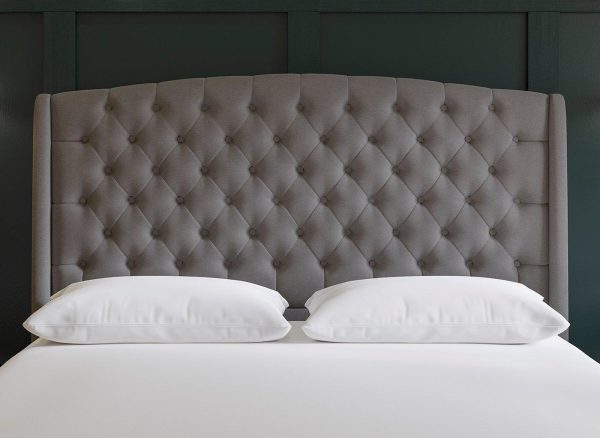 Sealy Pavilion Headboard  46 Double  Grey | Bed Sava