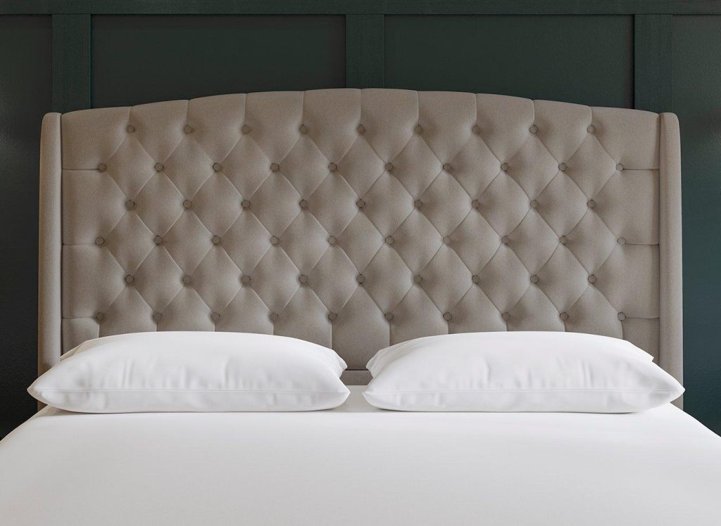 Sealy Pavilion Headboard  60 Super King  Beige | Bed Sava