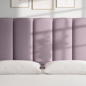 Flaxby Gransmore Headboard  30 Single  Purple | Bed Sava