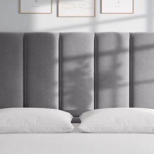 Flaxby Gransmore Headboard  60 Super King  Purple | Bed Sava