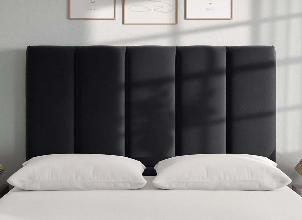 Flaxby Gransmore Headboard  66 Emperor  Grey | Bed Sava