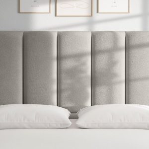 Flaxby Gransmore Headboard  60 Super King  Cream | Bed Sava