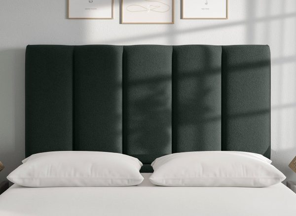 Flaxby Gransmore Headboard  30 Single  Green | Bed Sava