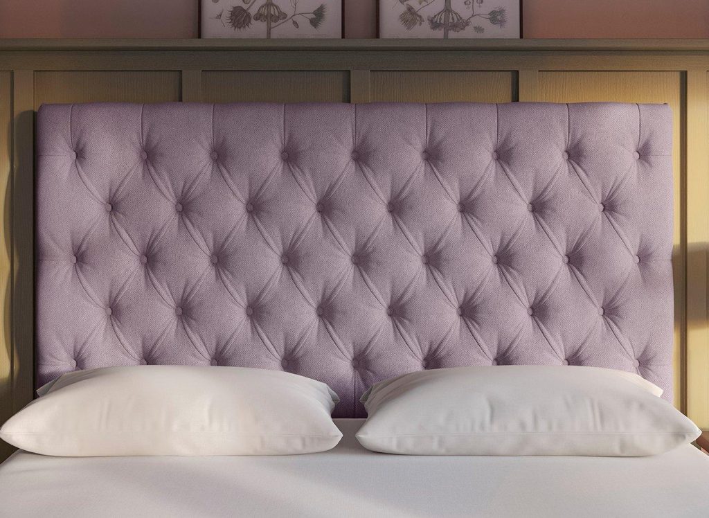 Flaxby Harrogate Headboard  30 Single  Purple | Bed Sava