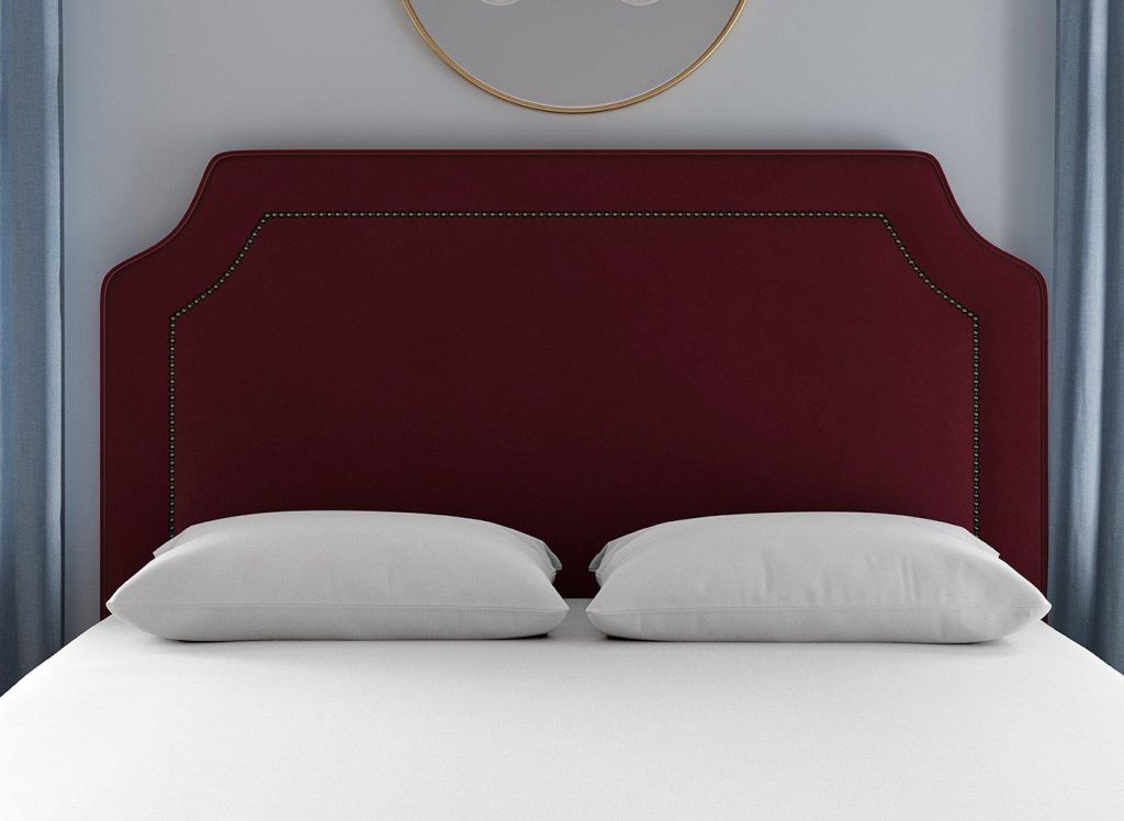 Flaxby Malton Padded Headboard  50 King  Brown | Bed Sava