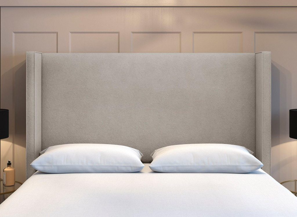 Flaxby Kettlewell Winged Headboard  30 Single  Cream | Bed Sava