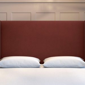 Flaxby Kettlewell Winged Headboard  66 Emperor  Red | Bed Sava
