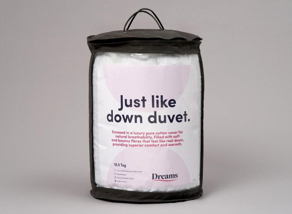 Dreams Just Like Down Duvet  46 Double | Bed Sava