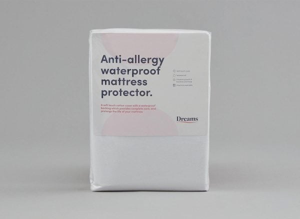Dreams Anti Allergy Mattress Protector  40 Small Double | Bed Sava
