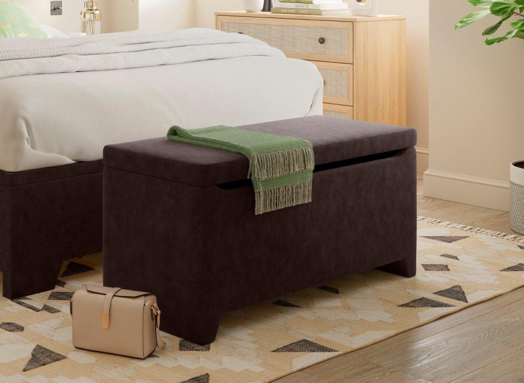 Kimberley Blanket Box - Brown
