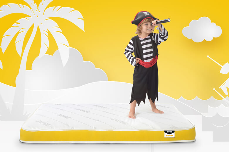 Cot Bed Mattress (140cm x 70cm) - JAY-BE Anti-Allergy Micro E-Pocket Toddler Mattress