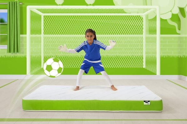 European Single 90cm x 200cm  JAY BE Open Coil Anti Allergy Kids Single Mattress | Bed Sava