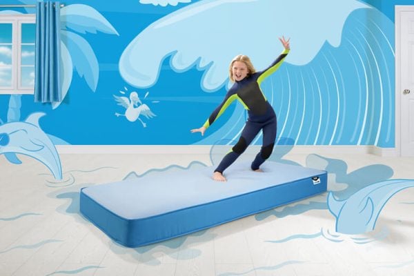 Single 3 x 63  JAY BE Open Coil Waterproof Kids Single Mattress | Bed Sava