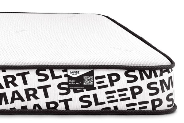 Single 3 x 63  JAY BE Eco Friendly E Pocket Kids Single Bunk Mattress | Bed Sava