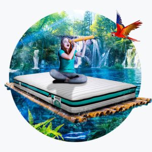 Single 3 x 63  Jay Be Quest Q1 Eco Deep E Sprung Kids Single Mattress | Bed Sava