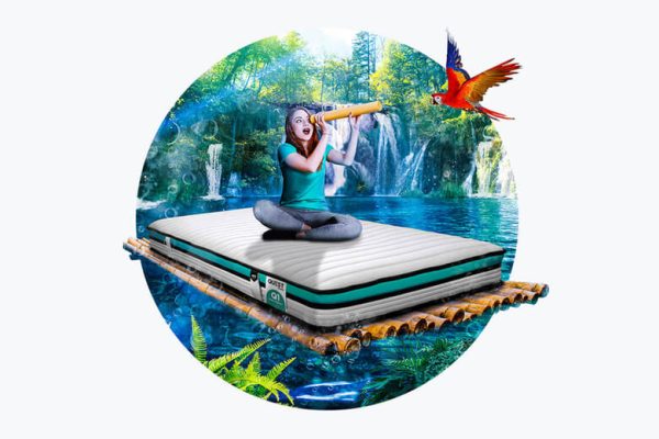 Single 3 x 63  Jay Be Quest Q1 Eco Deep E Sprung Kids Single Mattress | Bed Sava