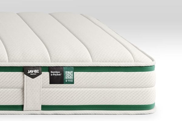 Single 3 x 63  JAY BE Natural Fresh Bamboo E Pocket Kids Single Mattress | Bed Sava