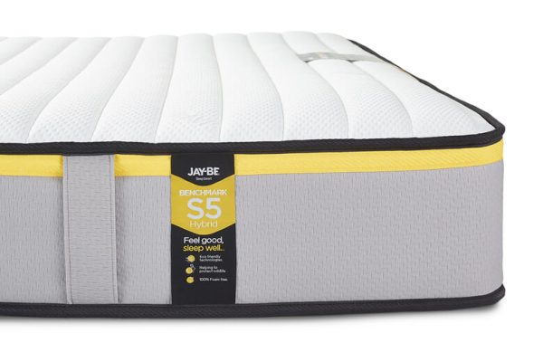 Single 3 x 63  Jay Be Benchmark S5 Hybrid Eco Friendly Mattress | Bed Sava