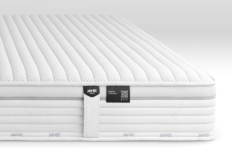 Double 46 x 63  Jay Be 2000 Hybrid E Pocket Eco Truecore Mattress | Bed Sava