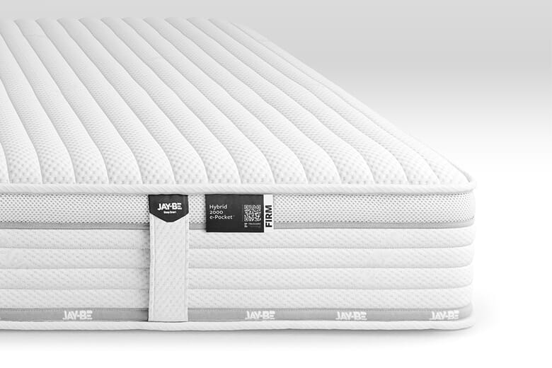 Single 3 x 63  Jay Be 2000 Hybrid Ortho E Pocket Eco Truecore Mattress | Bed Sava