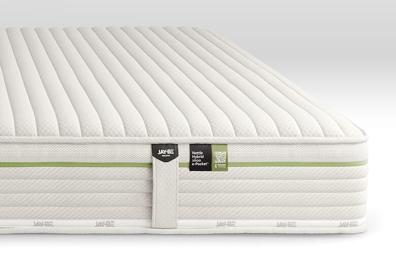 Single 3 x 63  Jay Be Nettle Hybrid 2000 Mattress | Bed Sava