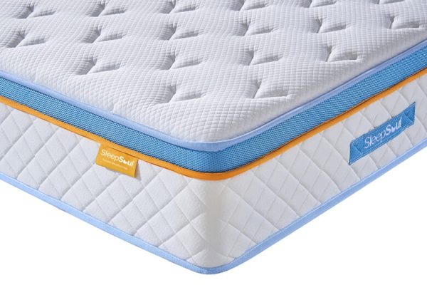 SleepSoul Heaven 2000 CoolGel Pillow Top Mattress Double | Bed Sava