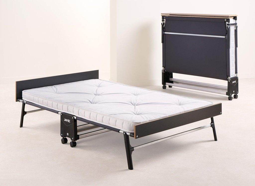 Jay-be Aspen Folding Bed with Pocket Sprung Mattress - 4'0 Small Double