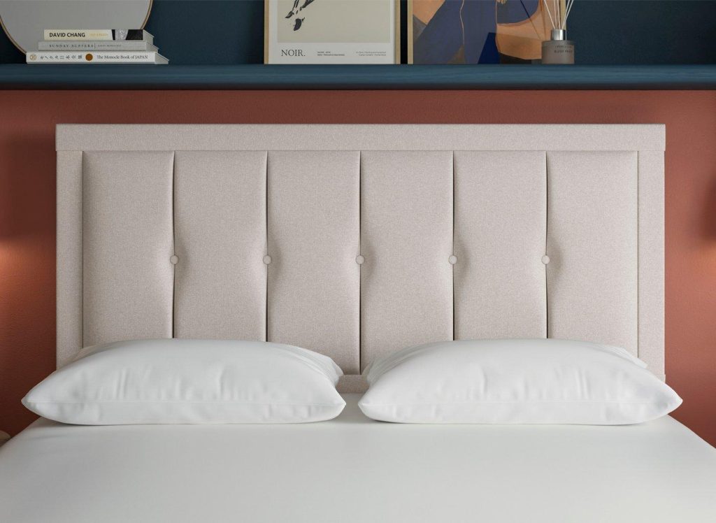 Dream Team Malham Headboard  30 Single  Cream | Bed Sava