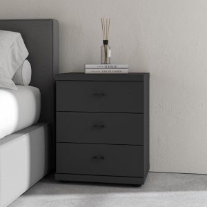 Roberts Drawer Bedside  White | Bed Sava