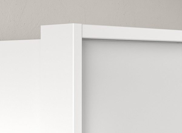 Kirkpatrick Wardrobe Surround  2 Door  White | Bed Sava