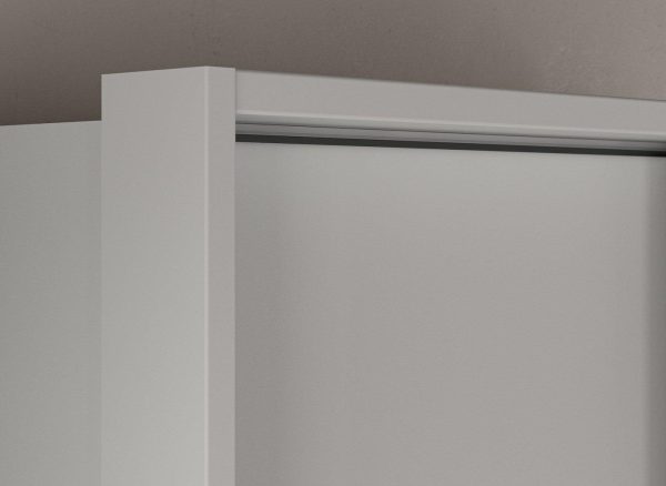 Roberts Wardrobe Surround  Small  White | Bed Sava