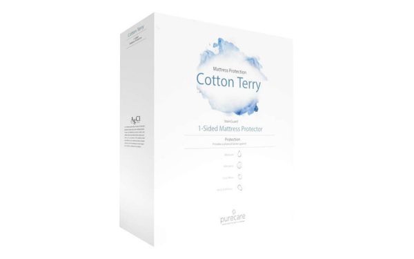 Purecare Cotton Terry Serenity Premium Mattress Protector King Size | Bed Sava