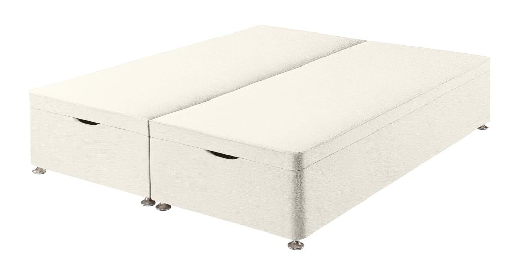 Harrison Spinks Classic Ottoman Divan Base - Greek Islands Chalk, King