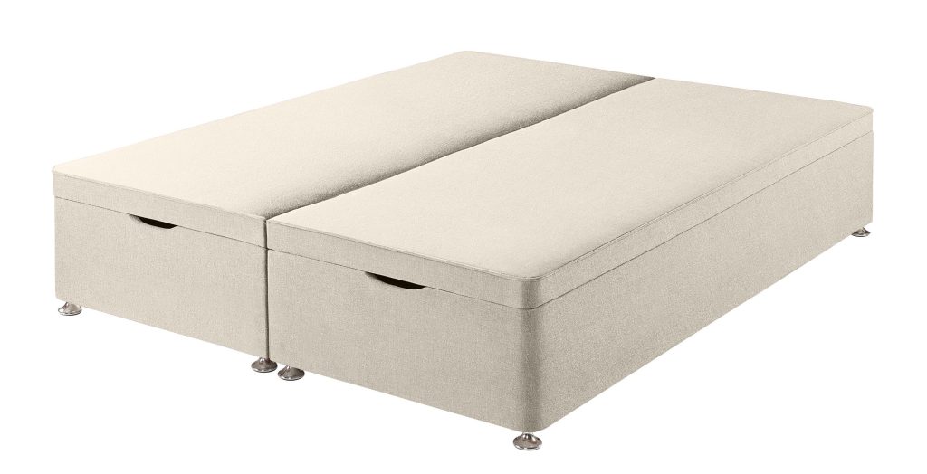 Harrison Spinks Classic Ottoman Divan Base - Mole Pebble, Double