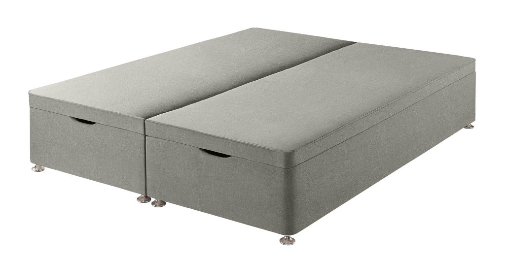 Harrison Spinks Classic Ottoman Divan Base - Mole Mercury, Double