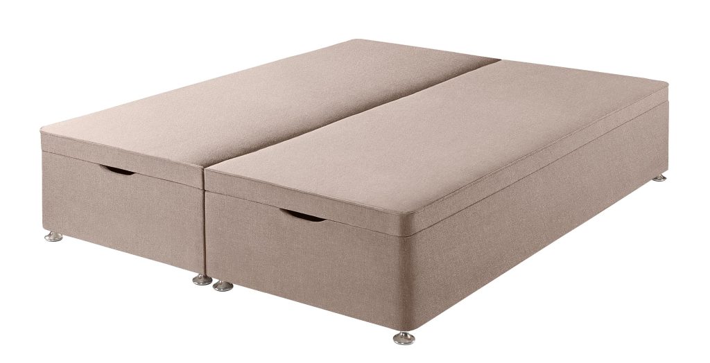 Harrison Spinks Classic Ottoman Divan Base - Mole Camel, Super King