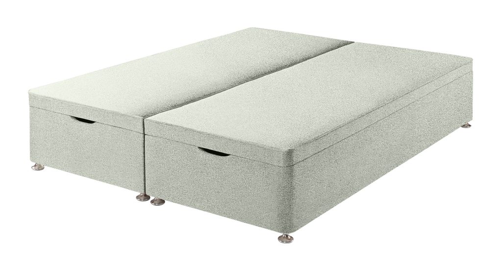 Harrison Spinks Classic Ottoman Divan Base - Rustika Pale Grey, King