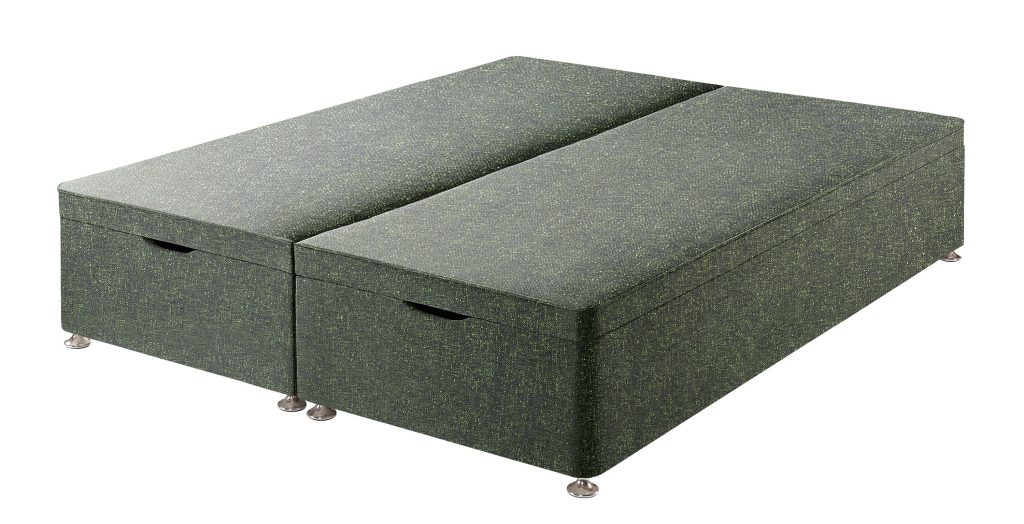 Harrison Spinks Classic Ottoman Divan Base - Rustika Forest, King