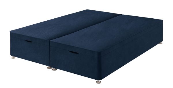 Harrison Spinks Classic Ottoman Divan Base  Seven Navy King | Bed Sava