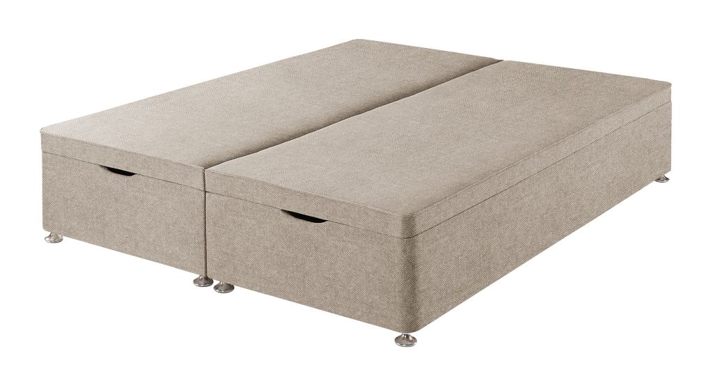 Harrison Spinks Premium Ottoman Divan Base - Diamond Stone, Super King