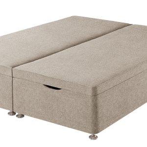 Harrison Spinks Premium Ottoman Divan Base  Diamond Stone Double | Bed Sava
