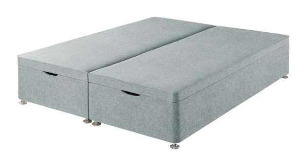 Harrison Spinks Premium Ottoman Divan Base  Diamond Slate Double | Bed Sava