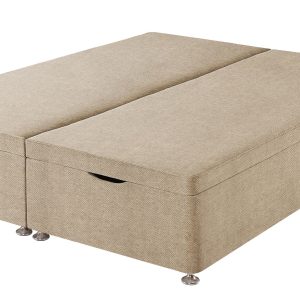 Harrison Spinks Premium Ottoman Divan Base  Herringbone Cotton King | Bed Sava