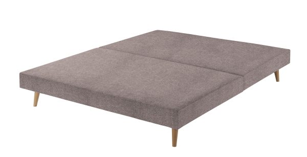 Harrison Spinks Premium Slim Divan Base  Herringbone Lilac Small Double | Bed Sava