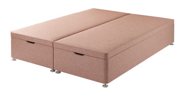 Harrison Spinks Premium Ottoman Divan Base  Empire Terracotta Double | Bed Sava
