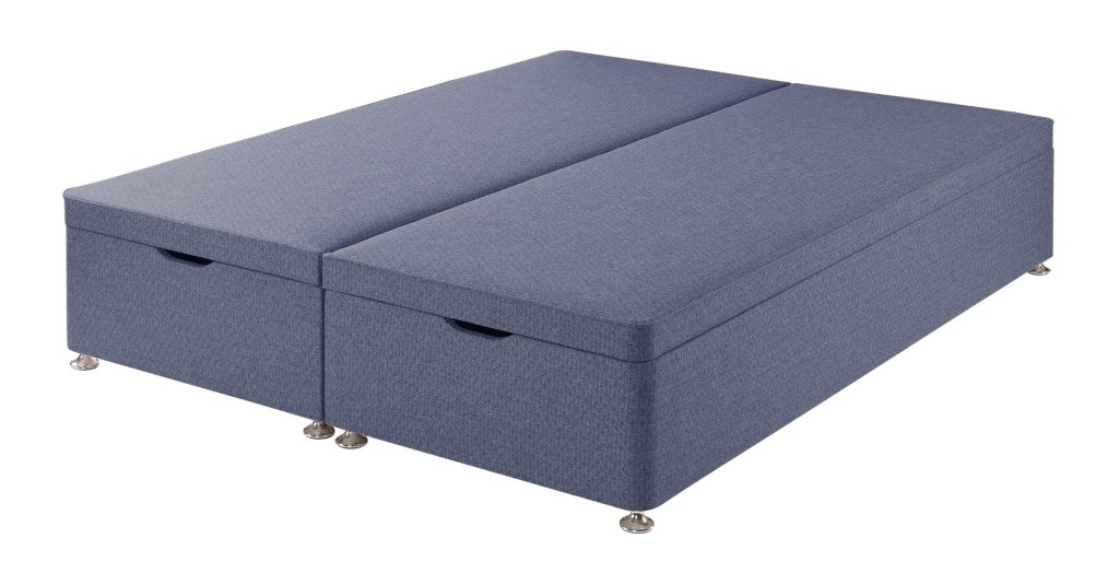 Harrison Spinks Premium Ottoman Divan Base - Empire Denim, Double